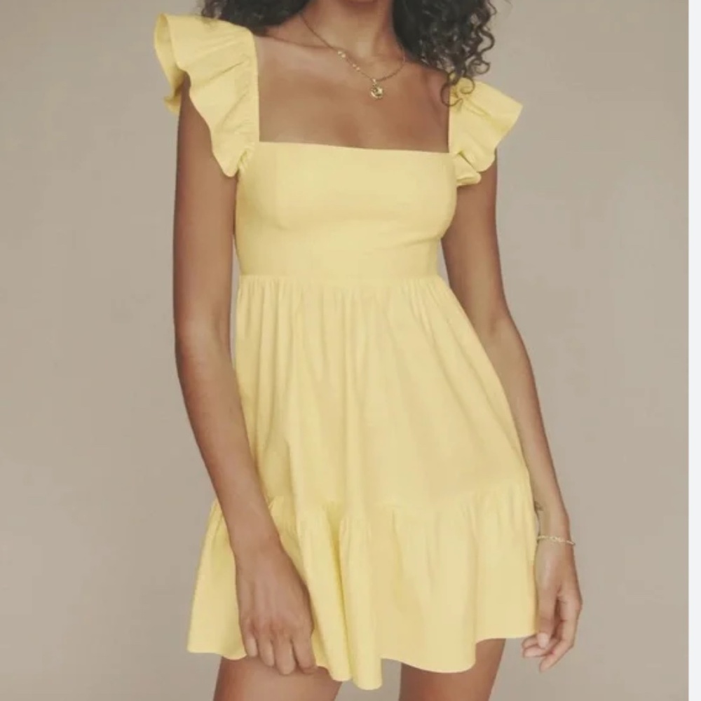 Reformation Jeune Dress Zest - Size 4